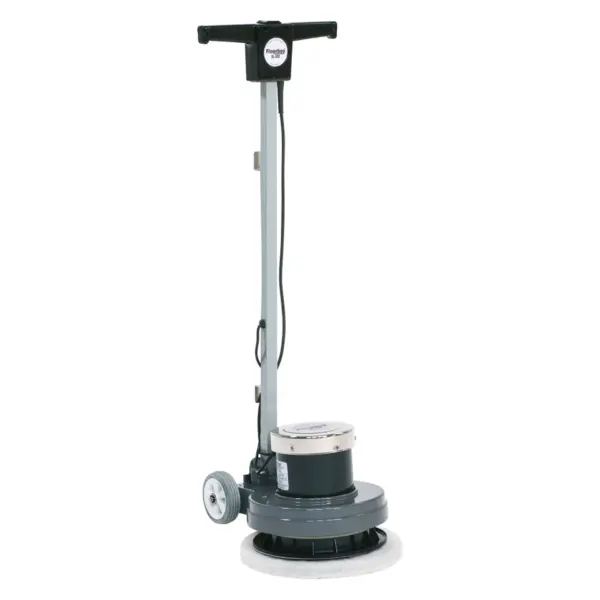 Floor buffing machine available for rental to clean and maintain wood floors.