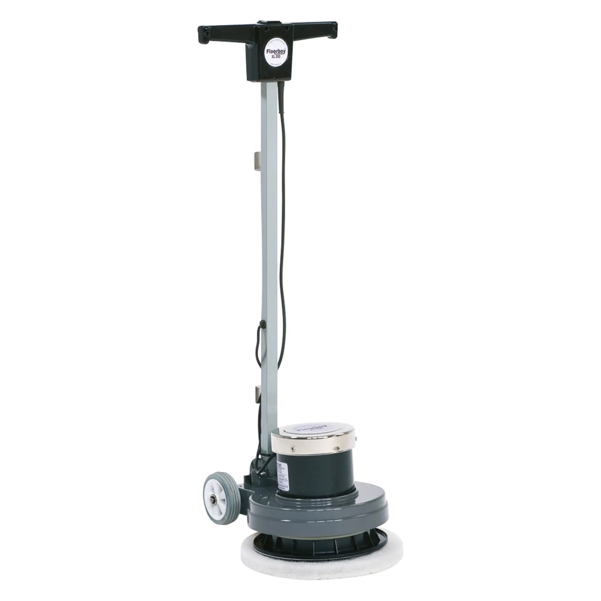 Floor buffing machine available for rental to clean and maintain wood floors.