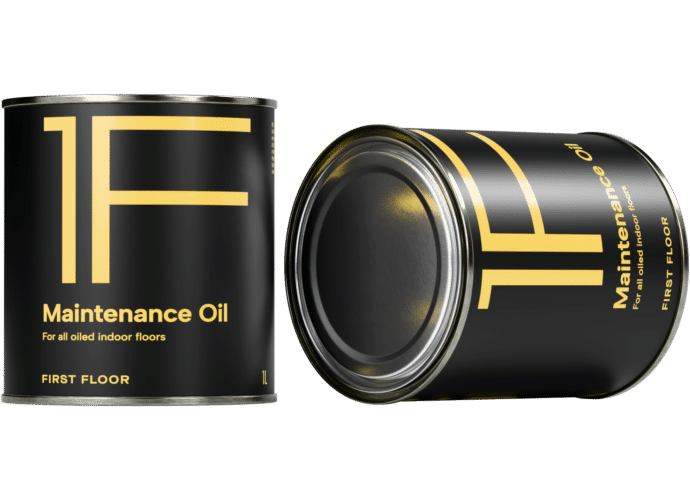 1F Maintenance Oil cans for oiled indoor floors.